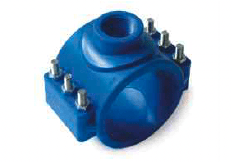 COLLARIN POLIPROPILENO AZUL PULGADAS